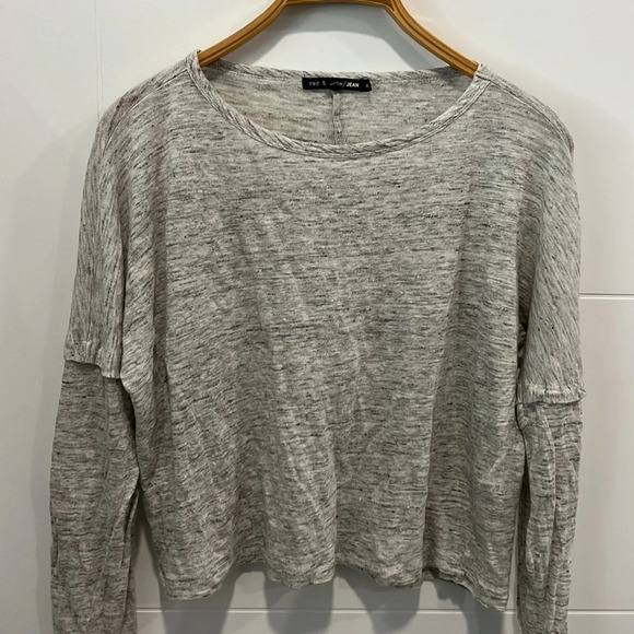 Rag & Bone gray long sleeve shirt size XS - Picture 3 of 9